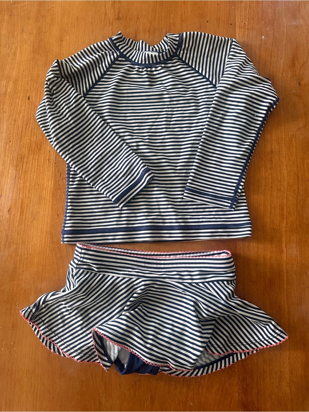 Hanna Andersson long sleeve swim set